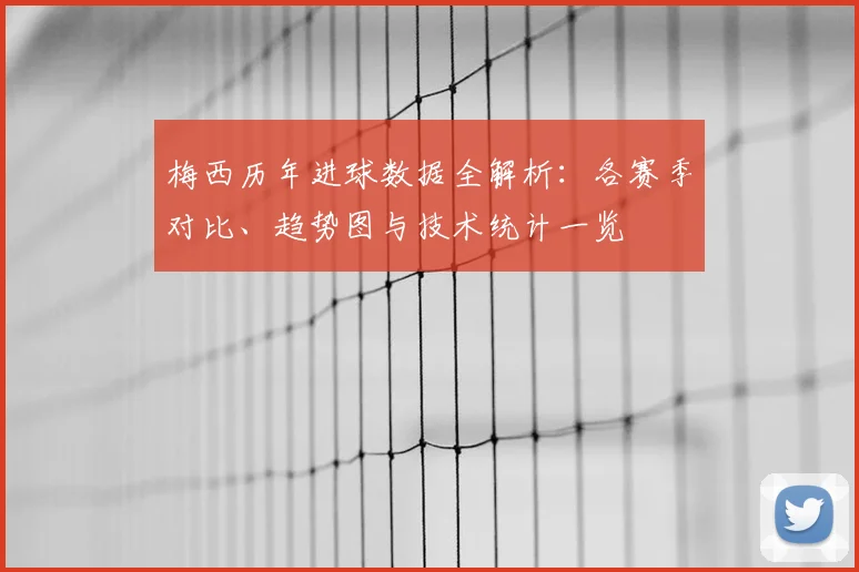 梅西历年进球数据全解析：各赛季对比、趋势图与技术统计一览